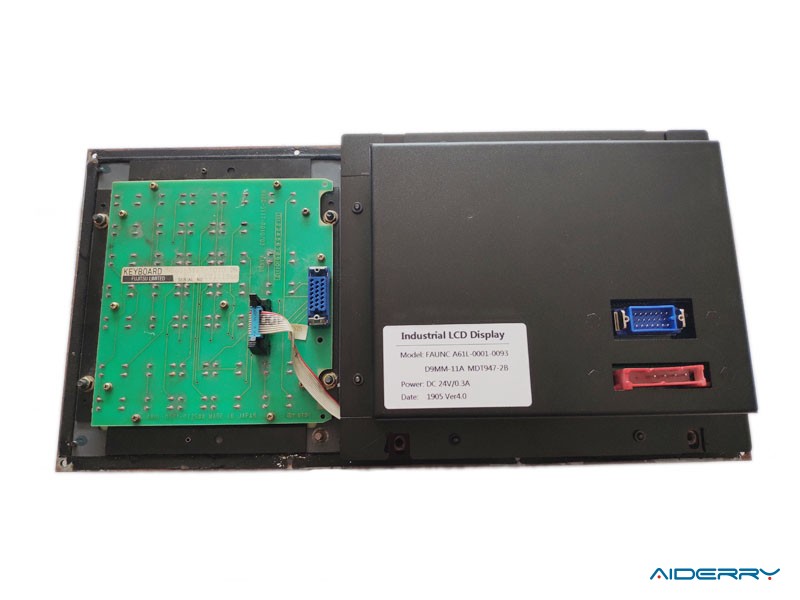 FANUC 9" CRT to LCD A61L-0001-0093/MDT947B-2B/D9MM-11A Replacement Display - Image 5